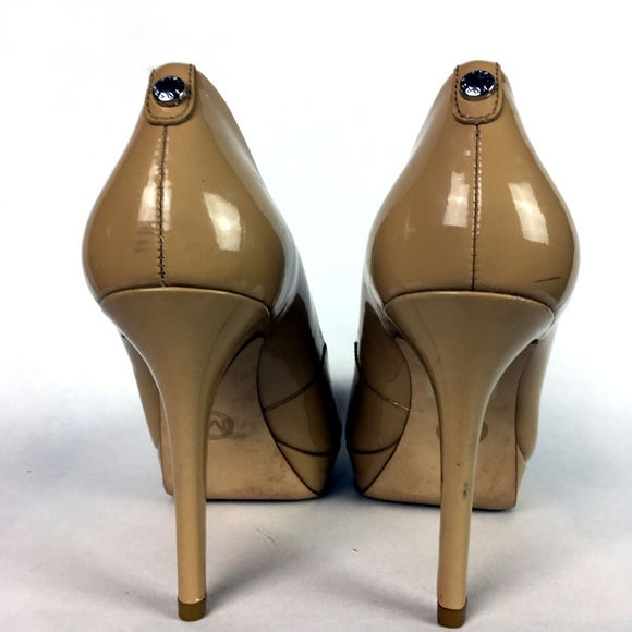 MICHAEL Michael Kors Ionna Platform Nude Pump 7 - Picture 6 of 8